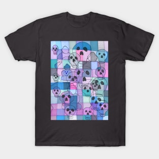 Skulls & Buddhas Cool Colors T-Shirt